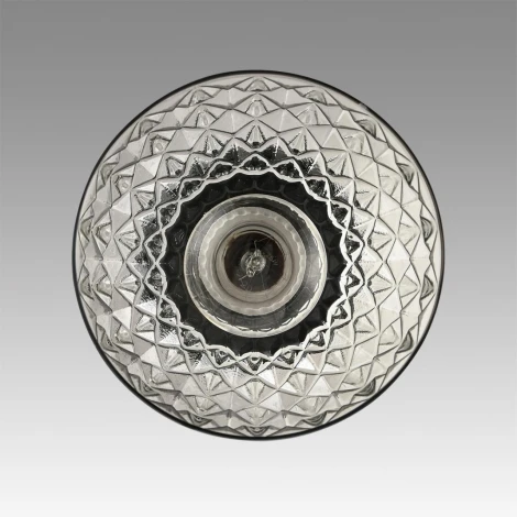 Подвесной светильник Lumion Elenika 8057/1А черный/смоки металл/стекло E27 1*60W 220V