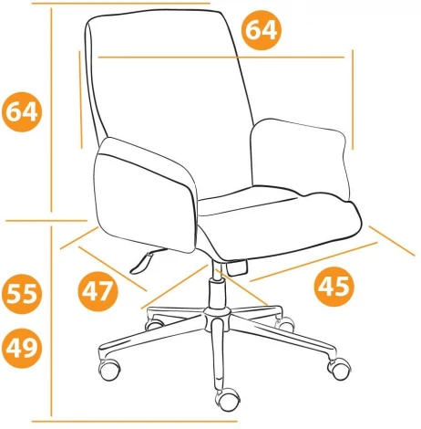 Компьютерное кресло для оператора Tetchair YORK (Флок/Бежевый)