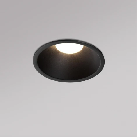 Встраиваемый светильник светодиодный Novotech Nova 359852 черный с переключателем цв. температуры  LED 12W 220V 2700К\3200К\4000К