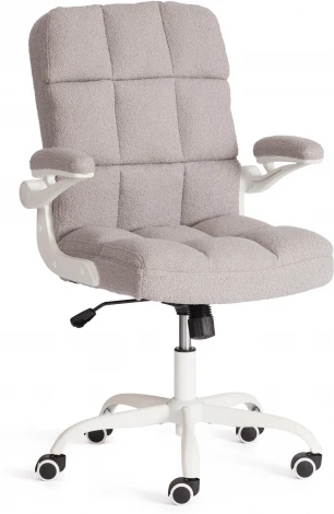 Кресло Lugano Wh Tetchair (Ткань/Светло-серый) арт. 21802