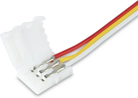 Соединитель гибкий Ambrella Illumination GS7651 двухсторонний для светодиодной ленты 2835 12/24V (3 конт.) 150 мм
