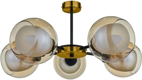 Потолочная люстра на штанге 33 Идеи CHN800S.05.17BL.PA-S12AM (220V)