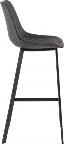 Стул барный TEXAS экокожа серый Stool Group (арт.УТ000038913)