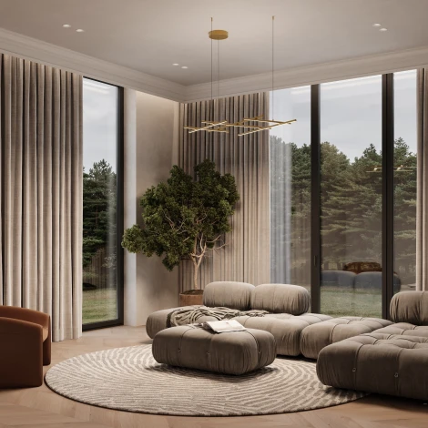 Подвесной светильник Maytoni Radiance MOD278PL-L86G3K (LED, 220V, на тросе)