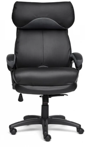 Кресло DUKE кож/зам/ткань, черный/серый, 36-6/12 Tetchair 12904