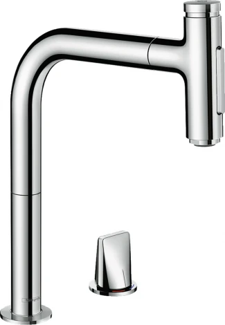 Смеситель Hansgrohe Metris Select 73818000 для кухонной мойки