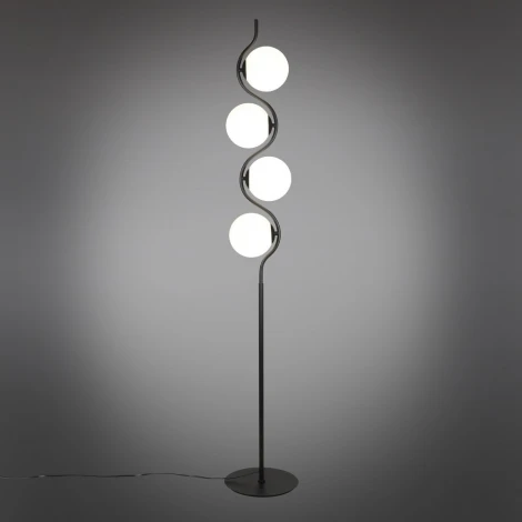 Торшер Aployt Jagna APL.312.05.04 (220V, выключатель, шарики)