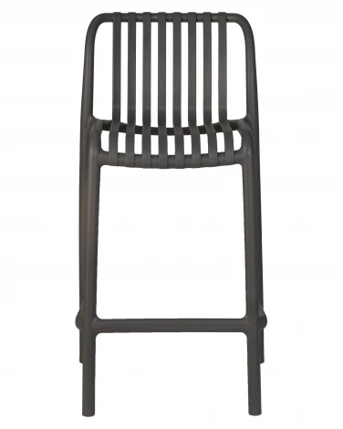 Стул полубарный CHLOE (темно-серый)