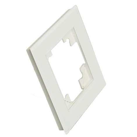 Рамка на 1 пост (белый) Stekker Катрин 50303