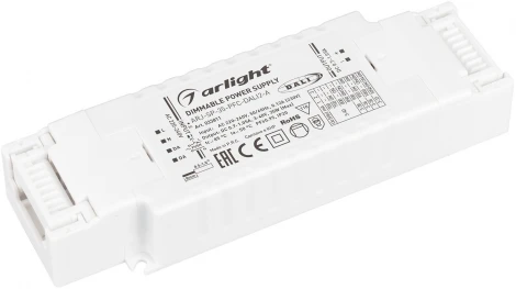 Блок питания ARJ-SP-35-PFC-DALI2-A (35W, 3-40V, 0.7-1.05 A) (Arlight, IP20 Пластик, 5 лет) 033811