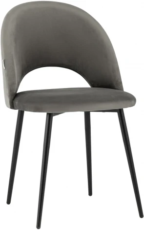 Стул Stool Group Меган велюр тёмно-серый УТ000025515