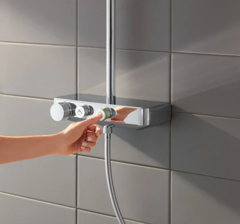 Душевая стойка Grohe Euphoria SmartControl 260 Mono 26509000 с термостатом