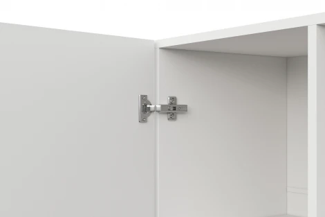 Шкаф трехстворчатый Арника Бали, Белый