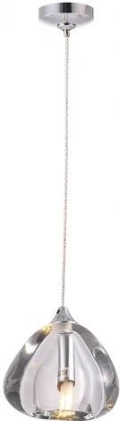 Подвесной светильник Crystal Lux Verano SP1 TRANSPARENT (220V, на проводе)