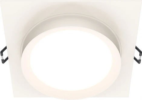 Встраиваемый светильник Hoop GX53 1x15Вт Maytoni Technical DL086-GX53-SQ-W (220V, круглые)