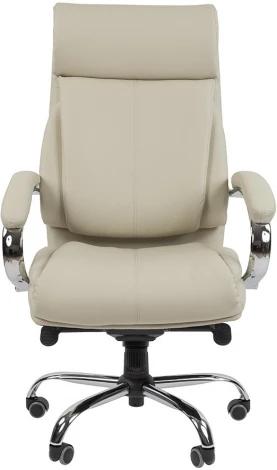 Компьютерное кресло CHAIRMAN CH423 эко (Металл,Экокожа/Светло-бежевый)
