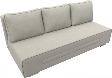 Диван прямой Приам (Бежевый/Рогожка) Лига Диванов арт.122732