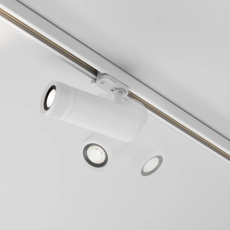 Трековый светильник трехфазный 20W 220V Maytoni Focus Zoom TR198-3-20W4K-Z-W