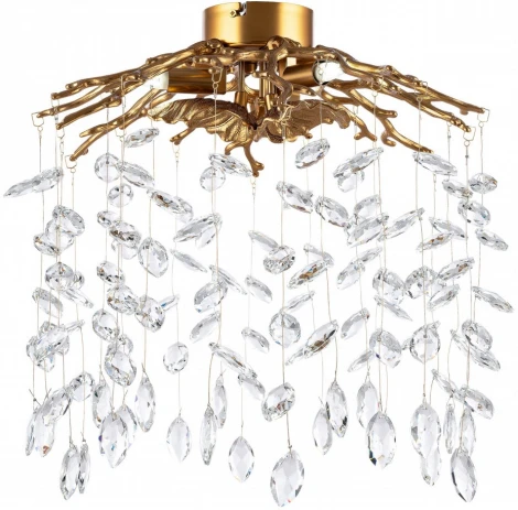 Потолочная люстра хрустальная Arte Milano Milan23 233001/D360/3/B Pa (220V)