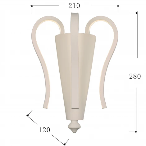 Бра Favourite Castro 2615-3W
