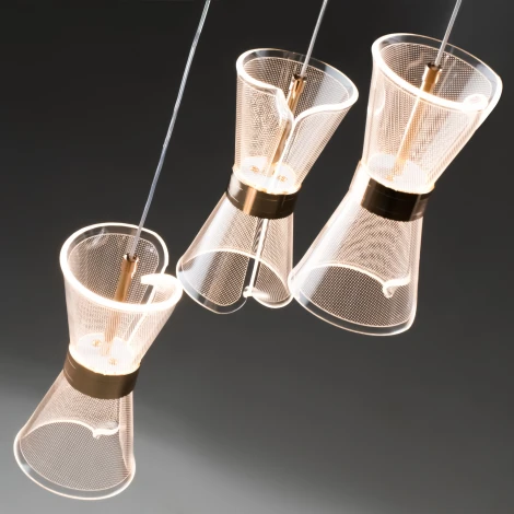 Подвесной светильник Freya Dress FR5438PL-L18G (LED, 220V, на проводе)