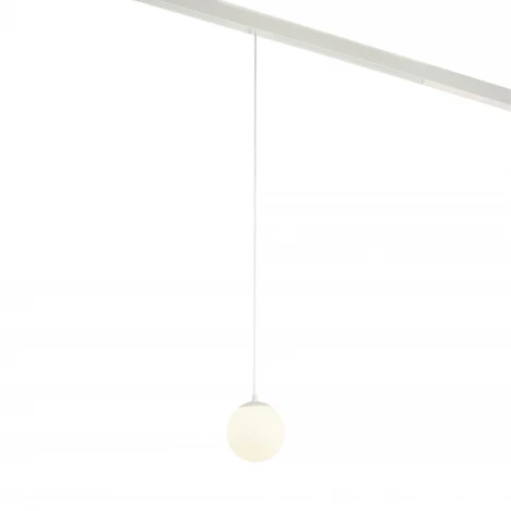 Трековый магнитный светодиодный светильник 20W 220V 3000-4000-6500K MyFar Sphere MT0223-10W3K-S-W