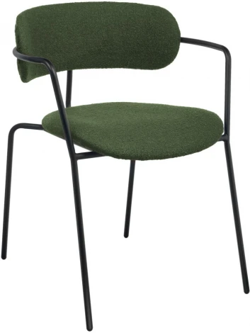 Стул Bradexhome Ant букле зелёный