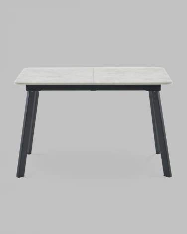 Стол Stool Group Batu new 120-160/80/76 Стол Stool Groupешница ЛМДФ ароза светлая подСтол Stool Groupье металл черный УТ000041938