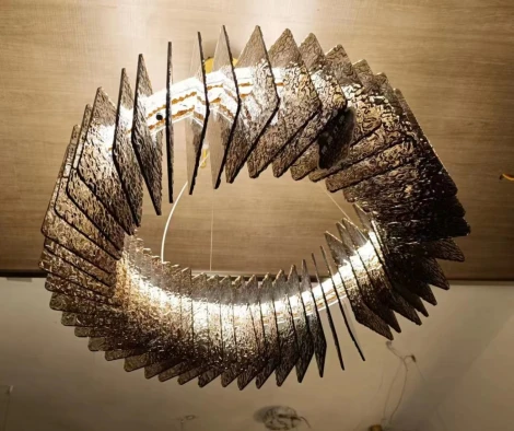 Подвесная люстра Alfa Light F0924-09 (LED, 220V, на тросе, круглые)