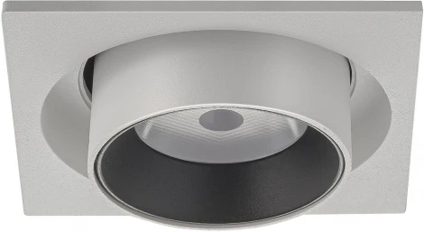 Встраиваемый точечный светильник светодиодный AM Group AM334 AM334-1 WH+BK (220V)