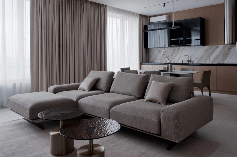 Комплект мебели №3 диван модульный угловой Порто(Porto) Garda Decor