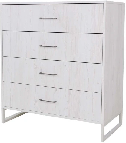 Комод Ивару ВИРТОН-31, Винтерберг / Белый