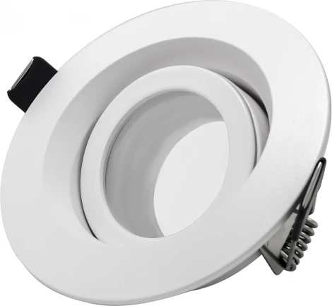 Встраиваемый светильник ST Luce ST255.508.01 Белый GU10 1*50W IP65 (220V, круглые)