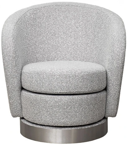 Кресло Garda Decor Napoli-3K-Santo1400-SVSER (Серый)