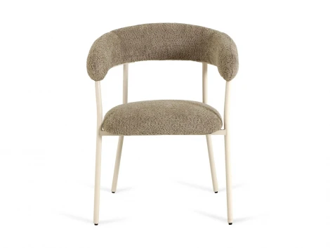 Комплект стульев Salma 2 шт. ОГОГО Обстановочка! 966606 (Металл,Мех/Светло-коричневый)