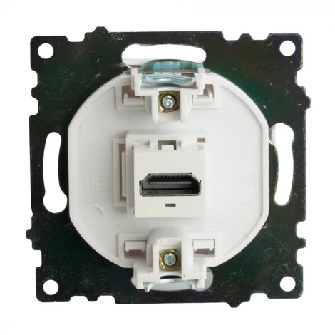 Розетка HDMI (белый) Stekker Катрин 50058