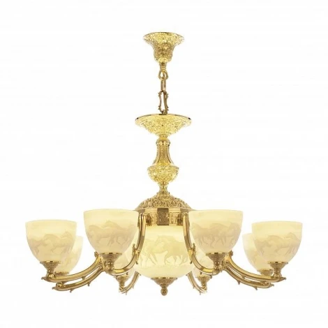 Подвесная люстра Bohemia 7221 72211P/8/210 G P1 U Horse