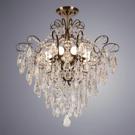 Потолочная люстра Arte Lamp Vitoria A3306PL-10AB