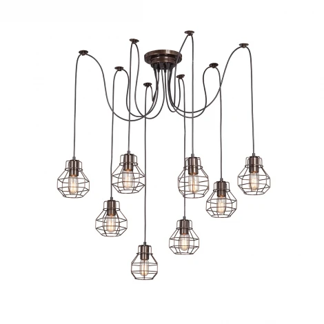 Подвесная люстра Vitaluce V4884-7/8S (220V, на проводе)