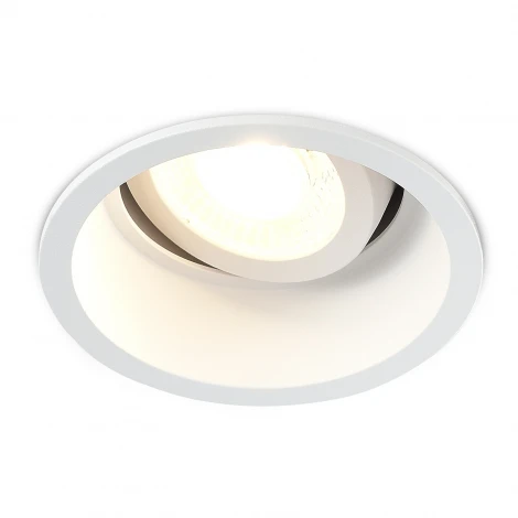 Светильник встраиваемый поворотный круглый 12Вт 3000К 1026Лм белый Donolux Basis DL18901R12W1W50