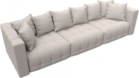 Диван прямой Лига-052 НПБ Лонг Лига Диванов (Замша) арт.128795