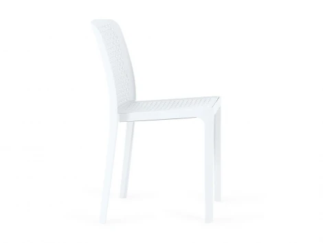 Комплект стульев Bottega 4 шт. ОГОГО Обстановочка! 966341 (Пластик/Белый)