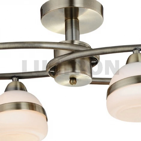 Потолочная люстра IDLamp Solena 861/4PF-Oldbronze
