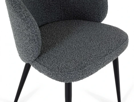 Стул Emma ОГОГО Обстановочка! (Металл,Букле/Темно-серый) арт.923233