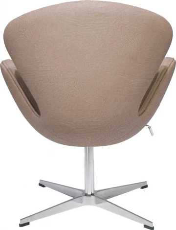 Кресло Bradex Home SWAN STYLE CHAIR латте, экокожа (RF 0688)