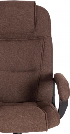 Компьютерное кресло игровое Tetchair BERGAMO (Ткань/Коричневый)