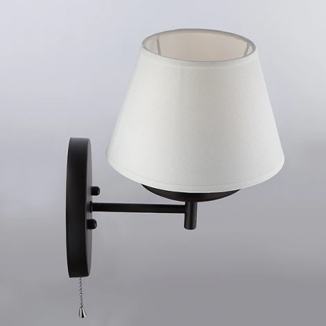 Бра Eurosvet Hotel 60060/1 черный (220V, выключатель)