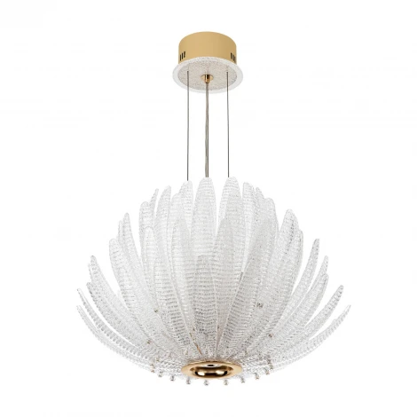 Подвесная люстра светодиодная хрустальная Modelux ML.9555.600 CP