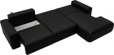 Диван угловой Лига-036 НПБ Классик Лонг правый угол Лига Диванов (Экокожа) арт.127792