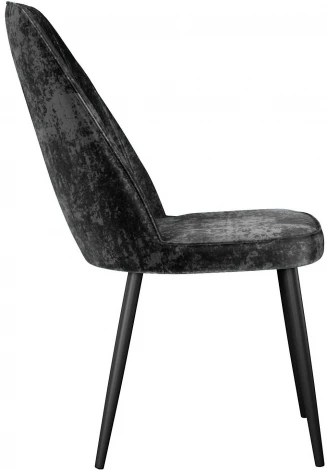 Стул DikLine 326 микровелюр M14 серый, ножки черные